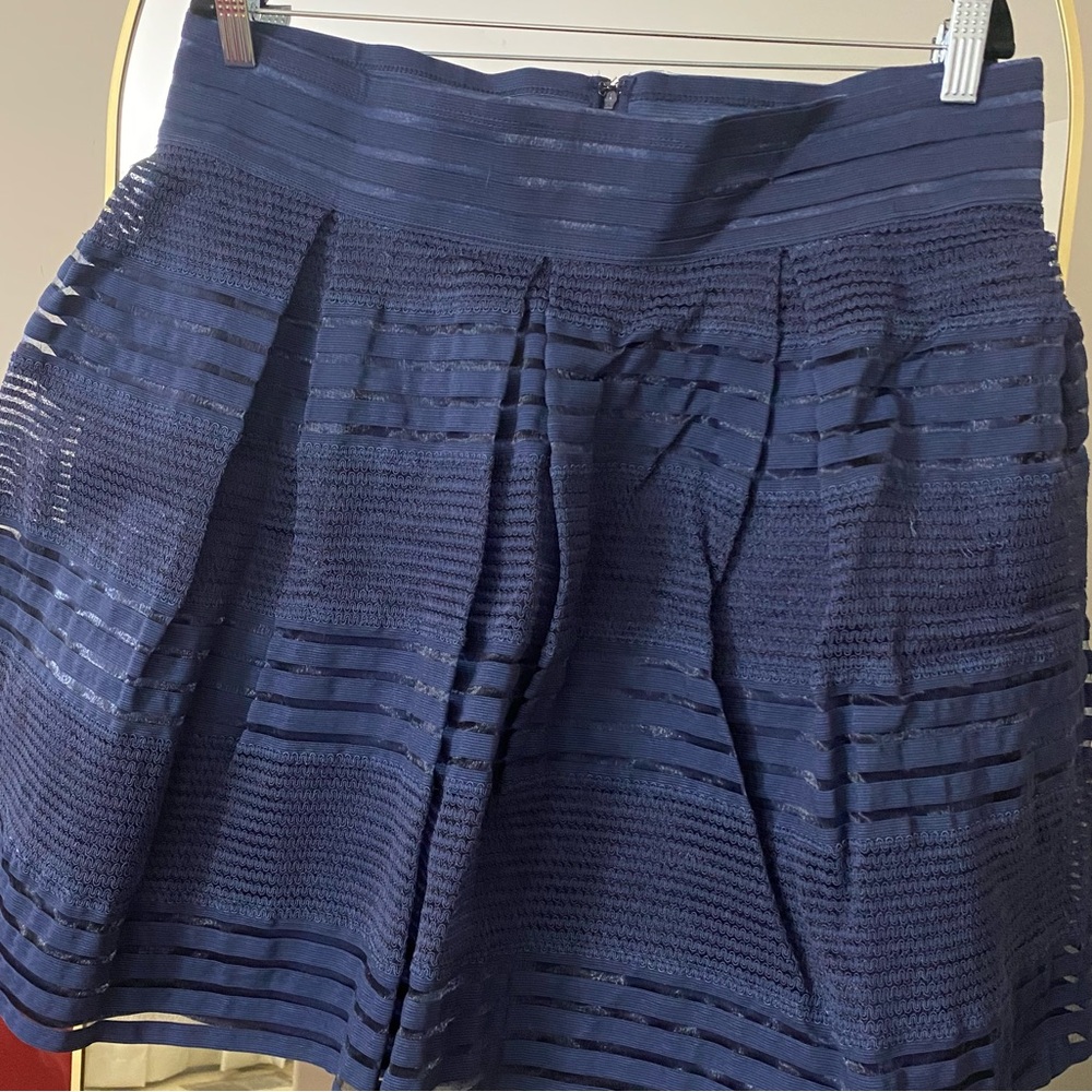 Torrid Navy A-Line Skirt